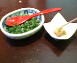 銀座博品館 博多 華味鳥 銀座店 博多御膳 薬味