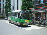 青梅駅と都バス3