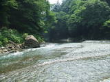 多摩川の渓谷