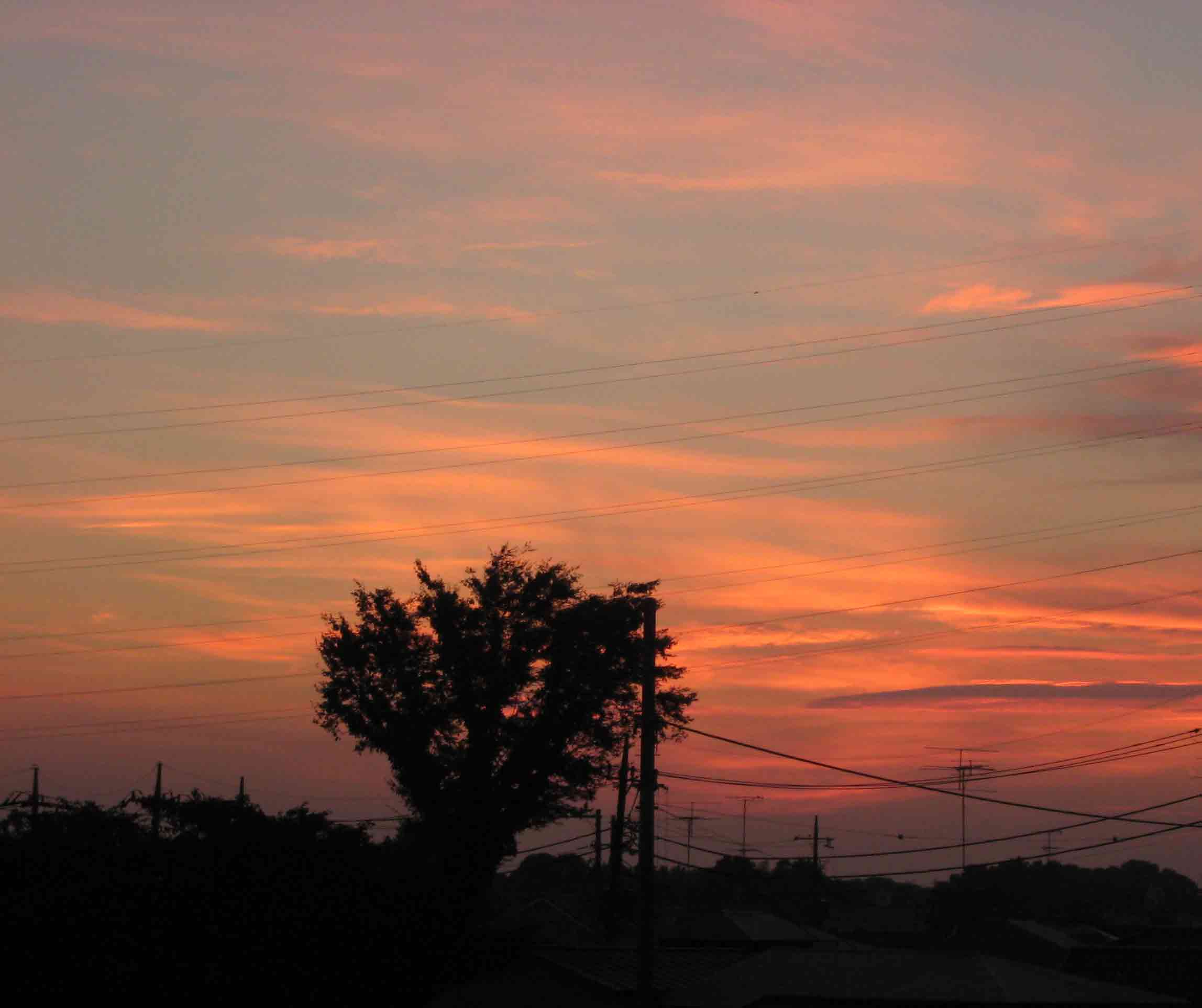 夕焼け