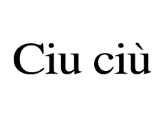 Ciu ciu ʔ