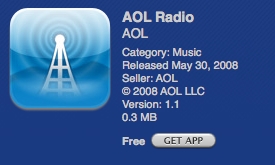 AOL radio