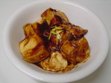 お豆腐の八丁味噌田楽