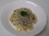 きのこのパスタ