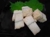 子持ち昆布揚げ