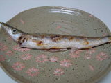 かますの塩焼き