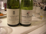 Vosne Romanee 1996, Corton 1997