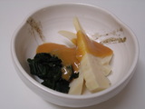 筍とわかめの酢味噌和え