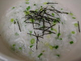 白魚のお粥