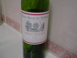 Ch.Moulin de L'Esperance, Premieres Cotes de Blaye
