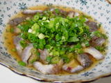 なまこの柚子醤油