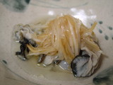 かきの葱油醤油