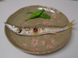 かますの塩焼き