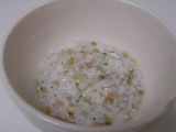 貝柱とザーサイのお粥