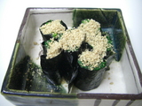 ほうれん草の海苔巻き