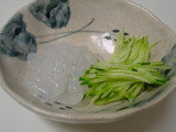 のれそれの山葵醤油