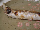かますの塩焼き