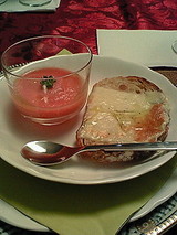 トマトのスープ