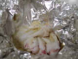 いかの腸のホイル焼き