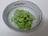 きゅうりとおじゃこ
