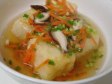 お豆腐のあんかけ