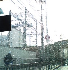 雪の日の出勤
