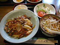 天天の料理