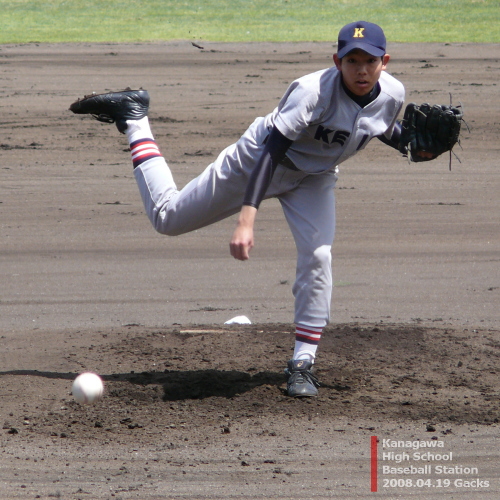 慶応藤沢・花田礼投手