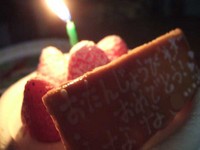 ナナ10歳ケーキ2