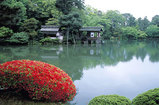 霞ヶ池と内橋亭
