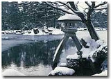 雪景色の兼六園