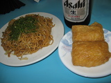 花屋の焼きそば＆いなり