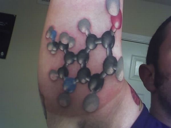 Hip Scientific Tattoos: Evolution Ink, DNA Helix Tattoos, Periodic Table of 