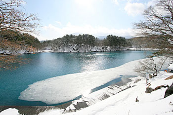 五色沼スノーシュー