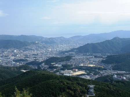 長崎市街地を一望.JPG