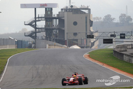 Valentino Rossi Ferrari F2008 test