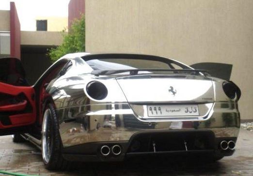 599 GTB FIORANO クロムメッキ