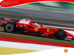 Shell x Ferrari wallpaper Malaysia