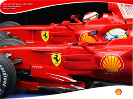 Shell x Ferrari wallpaper Malaysia