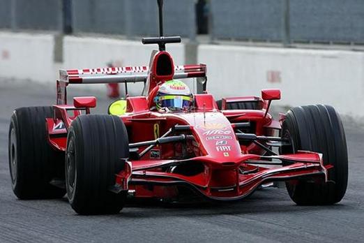 F1 2008 Monza August testing