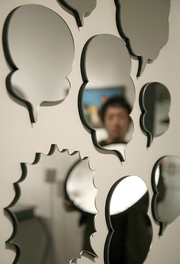 0907_SPEECH BALLOON MIRROR