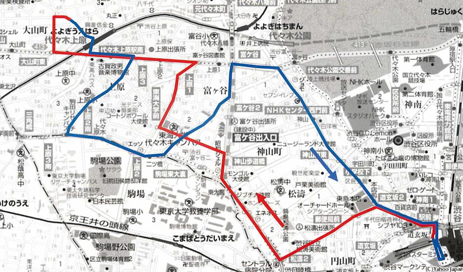 コミバス上富