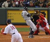 内角をえぐる松坂