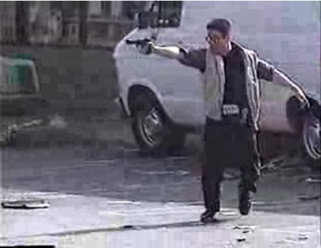 LA Riots Gunfight Korean