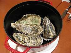 ル・クロ_牡蠣のシャンパーニュ蒸し_200910