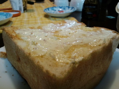 めちゃ厚系のトースト
