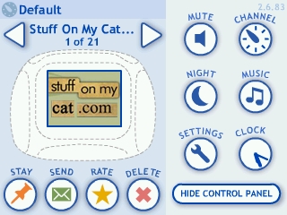 control panel