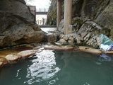 秘湯らしい鄙びた雰囲気が漂う