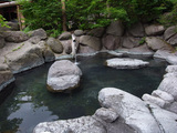 八丁湯の露天風呂