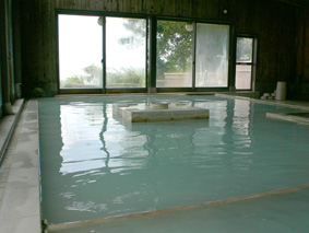 秘湯・鹿の湯と同じ源泉の内湯